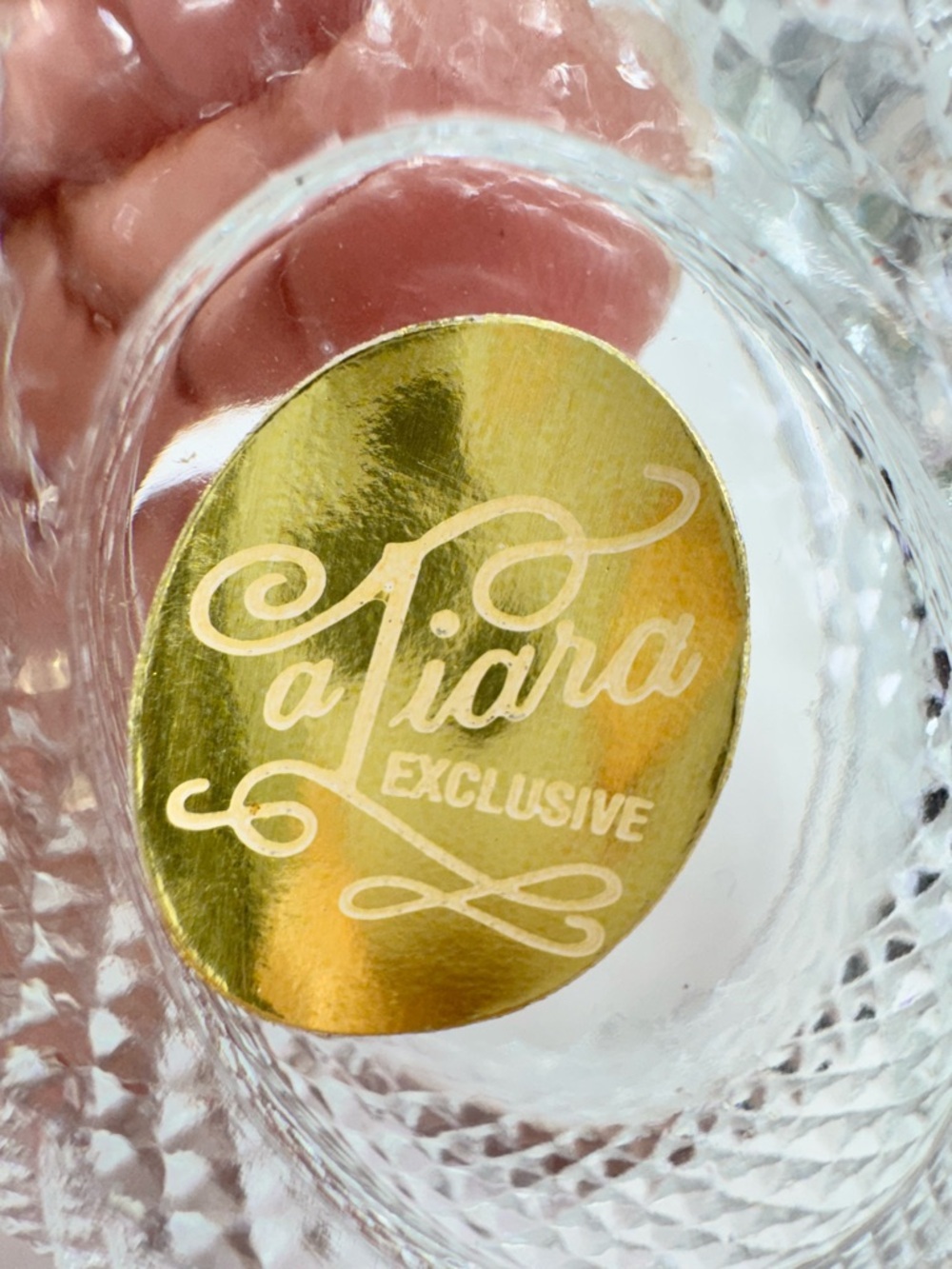 aTiara Exclusives by Fostoria Crystal Egg Trinket Dish Covered candy EASTER - Picture 10 of 10